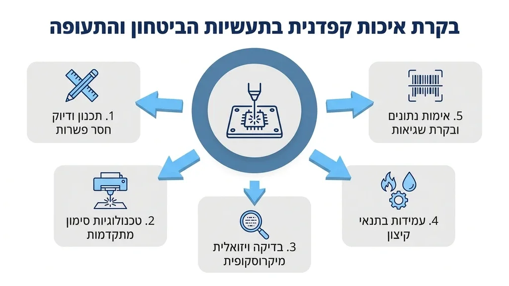 בקרת איכות בתהליך הדפסת שילו לתעשייה